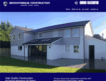 Tablet Screenshot of benchmarqueconstruction.co.uk